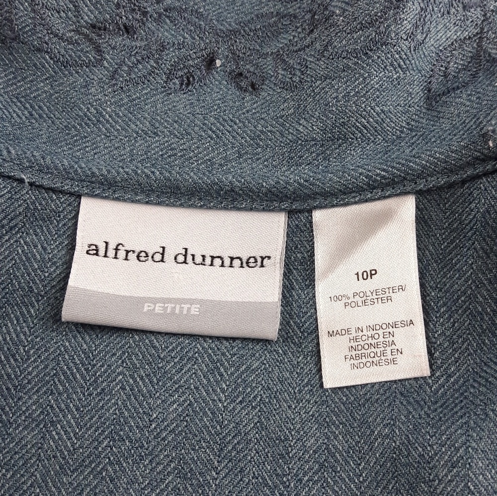 Alfred Dunner Button Shirt - Picture 3 of 4
